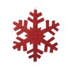 Red Outdoor Snowflake 60Cm