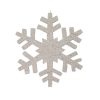 Silver Outdoor Snowflake 60