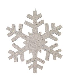 Silver Outdoor Snowflake 60