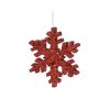 Red Outdoor Snowflake 90Cm