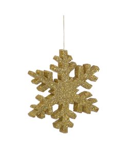 Gold Outdoor Snowflake 90Cm