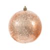 Rosegold Shiny Mer Ball 10Cm