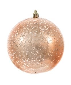Rose Gold Shiny Merc Ball15Cm
