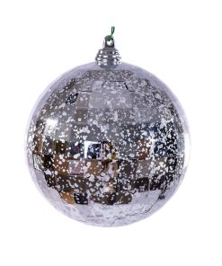 Silver Mirror Mercury Orn 10Cm