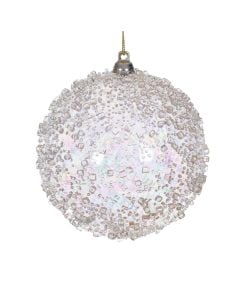 Champagne Irridest Ball 10Cm