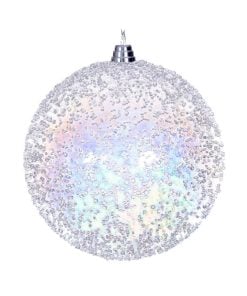 Clear Irridescent Ball 20Cm