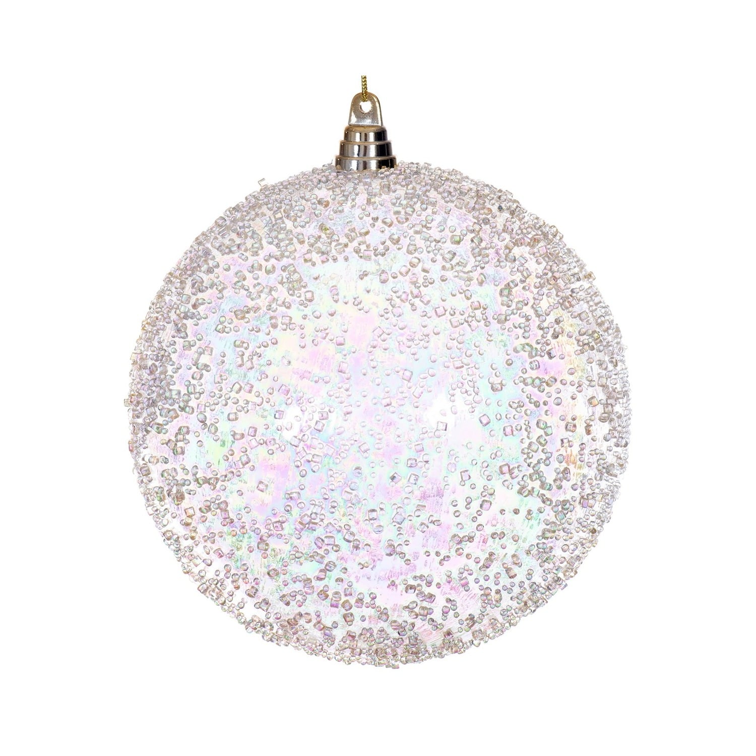 Champagne Iridescent Ball 20Cm Champagne Iridescent Ball 20Cm