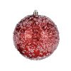 Red Glitter Hail Ball 25Cm Red Glitter Hail Ball 25Cm