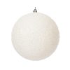 White Glitter Hail Ball 30Cm White Glitter Hail Ball 30Cm