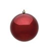 Burgundy Shiny Ball Uv 15Cm