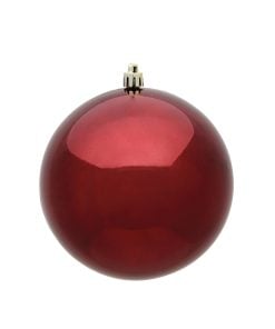 Burgundy Shiny Ball Uv 15Cm
