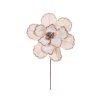 Champ Velvt Bead Magnolia Stem