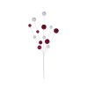 Red/White Glitter Ball Spray
