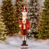 Nutcracker David With Trumpet & Led Lights