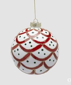 D.12 Ruffled Ball Decoration