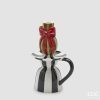 Candle Holder With Bow