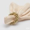 Round Napkin Ring With Bells