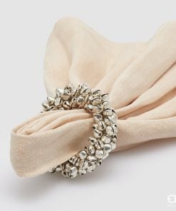 Round Napkin Ring With Bells