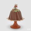 Pudding Stand With Dome