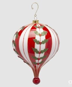 Striped Spinning Top Deco