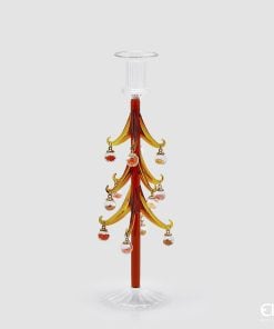 Pine Candle Holder H.32