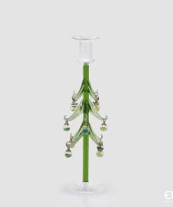 Pine Candle Holder H.32