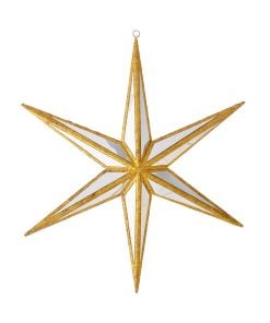 Mirrored Star Ornament 30Cm