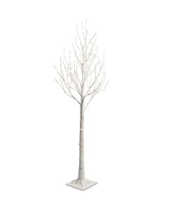 5.5Lighted White Iced Tree