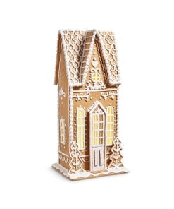 Lighted Gingerbread House 60Cm