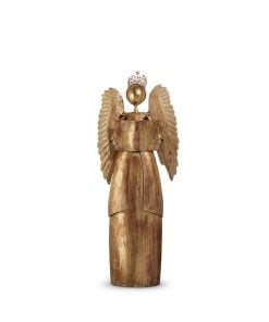 Antiqued Gold Angel 10Cm