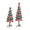 Red&Green Pepermint Trees 38Cm