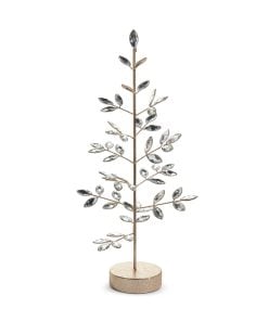 Jewled &Champgne Gld Tree 49Cm