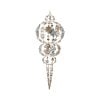 Champgne&Clear Jewled Orn 48Cm Champgne&Clear Jewled Orn 48Cm