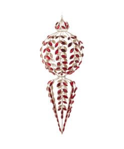 Red Jewled Vine Final Orn 50Cm