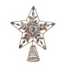 Jeweled Star Tree Topper 27Cm