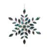 Iridescent Jewld Snow Orn 18Cm