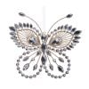 Jeweled Butterfly Orn 20Cm