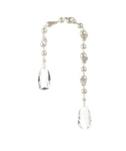 Pearl &Crystal Drop Orn 40Cm