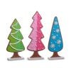 Bright Gingerbread Trees 45Cm