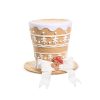 Gingerbread Top Hat 28Cm Gingerbread Top Hat 28Cm
