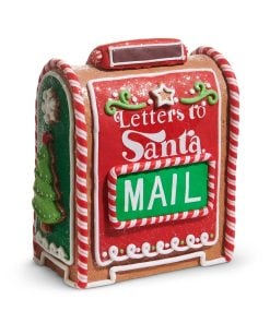 Gingerbread Mail Box 20Cm