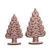 Felt Gingerbread Trees 45Cm