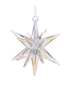 3.75" Iridescent Star Ornament