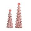 Red&White Ribbon Candy Trees