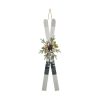 Crossed White Skis
