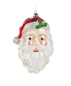 Santa Head Ornament 52Cm