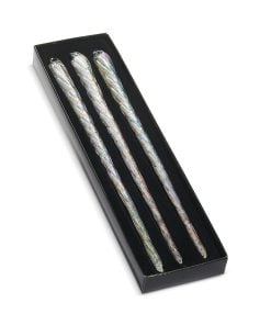 Iridescent Icicle Orn 30Cm