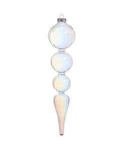 Iridescent Bubble Orn 27Cm