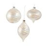 Pearlescent Swirl Ornaments 10Cm Pearlescent Swirl Ornaments 10Cm