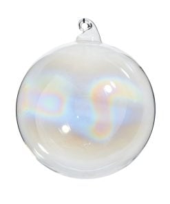 Iridescent Blown Glass Ball